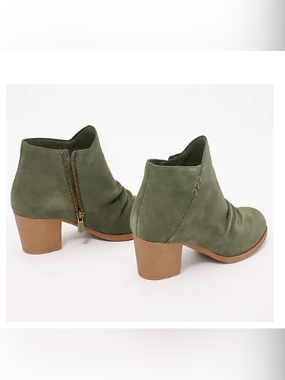 Skechers Taxi Water Repellent Suede Side Zip Bootie - Western City - Picture 3 of 9